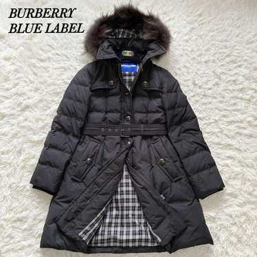 BURBERRY BLUE LABEL ポンチョ ラクーンファー ブラック M BURBERRY BLUE LABEL（ポンチョ）のフリマアイテム一覧