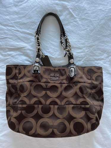 Vintage coach brown tote - Gem