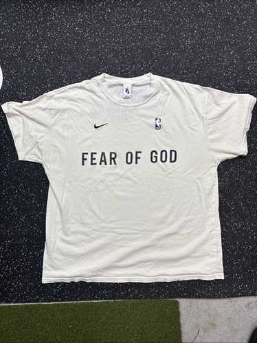 ファングッズ NBA NIKE FEAR OF GOD Warm Up Tee Oatmeal NWT NIKE x FEAR OF GOD Oatmeal Warm Up Basketball Tee NBA
