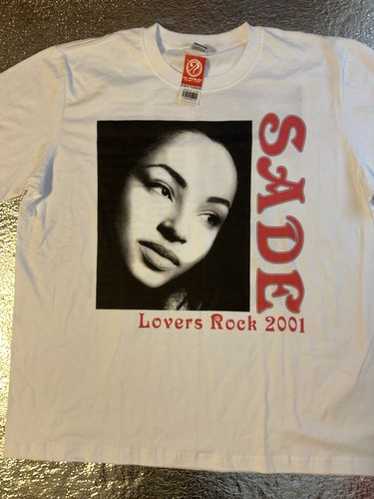 Sade \"Lovers Rock 2001\" Tシャツ Lサイズ 新品 rare vintage SADE LOVERS ROCK TOUR 2001 WHITE GIANT T shirt
