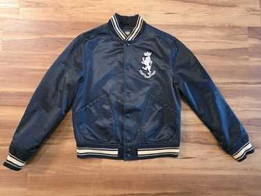 希少❗️ RALPH LAUREN RUGBY Varsity Jacket XL Ralph Lauren Rugby Varsity Jacket Indian Head Letterman
