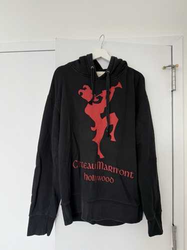 k　Chateau Marmont & GUCCI パーカー　S Gucci Black and Red Chateau Marmont Hoodie Gucci