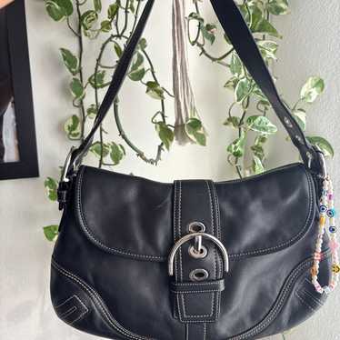 Coach Soho Hand Bag y2k 00’s Coach Soho Hand Bag y2k 00's Vintage Y2K Coach White Leather