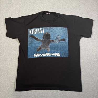 NIRVANA NEVERMIND ヴィンテージTシャツ Nirvana - Kurt Cobain - Nevermind 90s Vintage Retro Style T