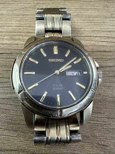Seiko v158 solar black - Gem