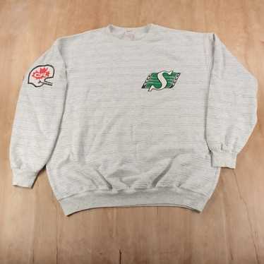 90s’VINTAGE SASKATCHEWAN ROUGHRIDERSマフラー Vintage Saskatchewan Roughriders CFL Grey Cup Snapback