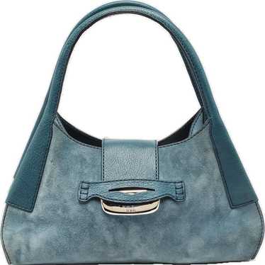 TOD’S Suede Shoulder Bag Rare Color Y2K TOD'S Suede Shoulder Bag Rare Color Y2K