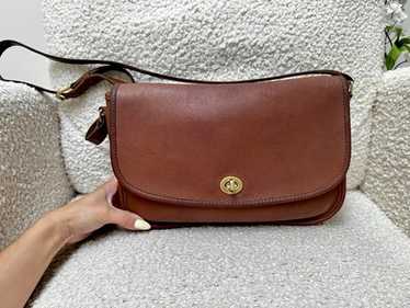 バッグ Vintage Coach City Bag DarkBrown Leather COACH® | Vintage City Bag