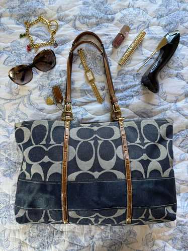 Coach denim tote - Gem