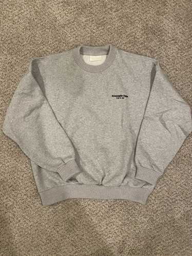 Ermenegildo Zegna Fear of God グレー スウェット Fear Of God x Ermenegildo Zegna Cotton Blend Souvenir