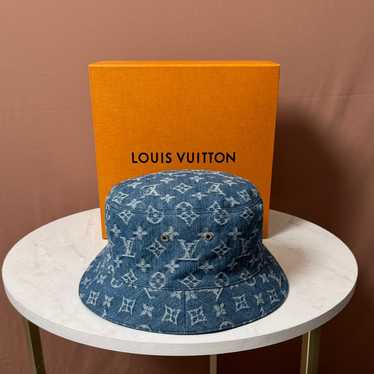 Denim bucket hat louis vuitton - Gem