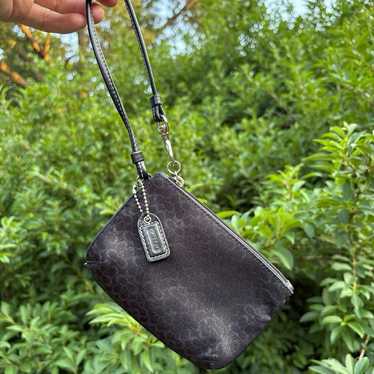 美品✨COACH Accessory Pouch Signature Y2K Coach Signature Y2K Accessory Pouch 00s Coach Signature Y2k