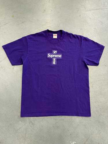 Supreme cross logo TEE Tシャツ M オリーブ色 シュプリーム SUPREME 20FW Cross Box Logo Tee クロスボックス