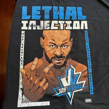 AEW LIKE NEW OFFICIAL JAY LETHAL LETHAL INJECTION… - image 1