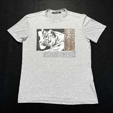 Roberto Cavalli スウェットシャツ トレーナー 虎 タイガー Roberto Cavalli スウェットシャツ トレーナー 虎 タイガー