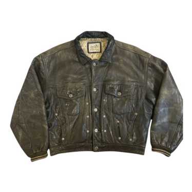 Archive diesel leather jacket - Gem