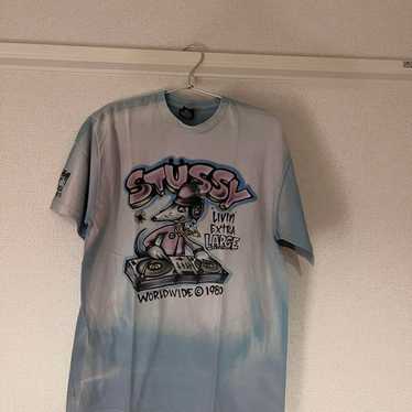 old Stussy 80s Sロゴ Tシャツ オールドスケート y2k 80s USA製 STUSSY ステューシー 黒タグ オーバルロゴ ロンT T