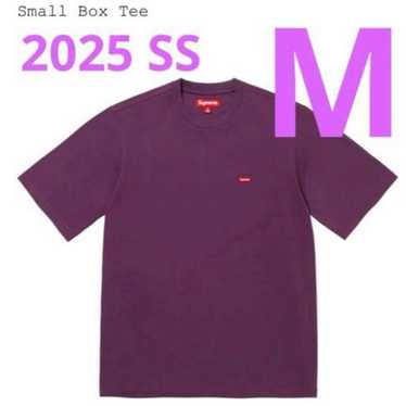 supreme small box tee Mサイズ NAVY KN5_FW25_SmallBoxSSTee_Navy.