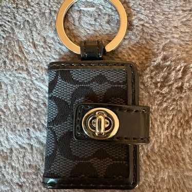 小物 Coach Picture Frame Charm Signatur Black Coach picture frame - Gem