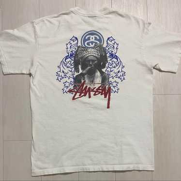 【麻辣担】stussy 90-00s old stussy print Stussy 90s 00s navy - Gem