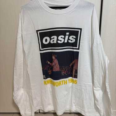 トップス Oasis x 10C KNEBWORTH 1996 BIG L/S TEE Oasis x 10C KNEBWORTH 1996 BIG L/S TEE - メルカリ