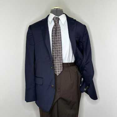 Preloved Men's Tailored jacket - Navy/Blue - L – … - image 1