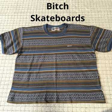 bitch skateboards Tシャツ バーガンディ bitch skateboards Tシャツ バーガンディ USED】90'S BITCH