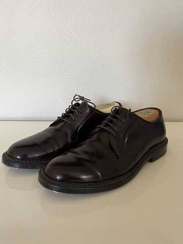 ALDEN　990 cordovan 6 1/2　C/E Alden Plain Toe Blucher Colour 8 Shell Cordovan 990