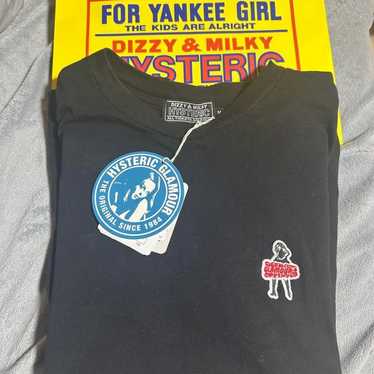 希少　hystericglamor dizzy&milky ロンT 希少 hystericglamor dizzy&milky ロンT 希少 hystericglamor