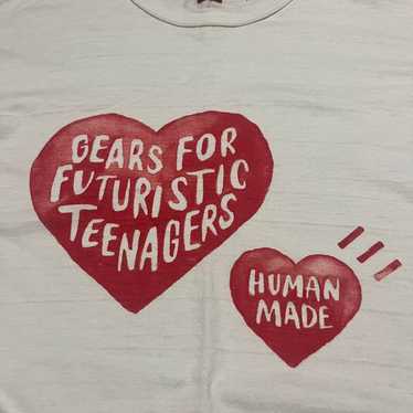 Human Made ハートロゴ Tシャツ Human Made Heart Logo T-Shirt White - SS22 - JP