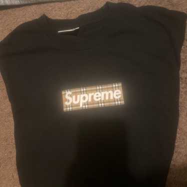 Supreme burberry box logo - Gem