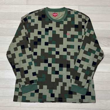 新品L／Supreme Small Box L/S Tee \" Camo Supreme Small Box L S Tee (FW21) - $68