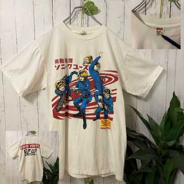 anvil 90s NIRVANA sonic youth TシャツUSA製 1991 True Vintage Sonic Youth Goo Pettibon T-Shirt Size M
