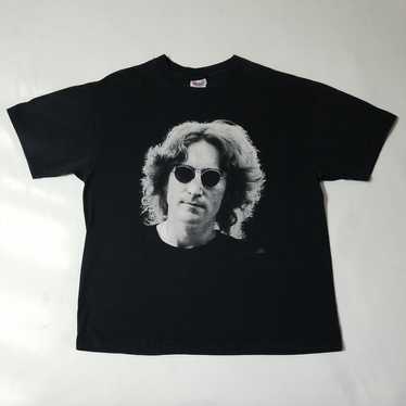 90s ジョンレノン TEE XL ビートルズ 激レア 90s USA製 JOHN LENNON ジョンレノン バンド Tシャツ