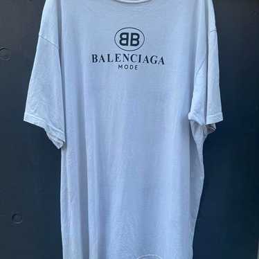 Balenciaga t-shirt bb logo - Gem