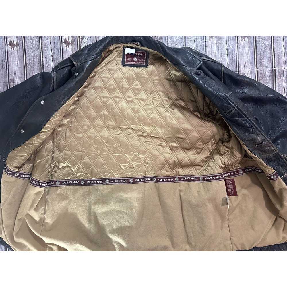 Andrew Marc Andrew Marc Heavy Distressed buttons … - image 2