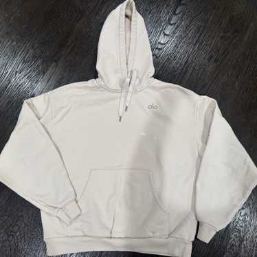 Alo yoga white hoodie - Gem