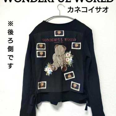 Wonderful World Kaneko Isao デニム生地 ドレス Wonderful World Kaneko Isao デニム生地 ドレス