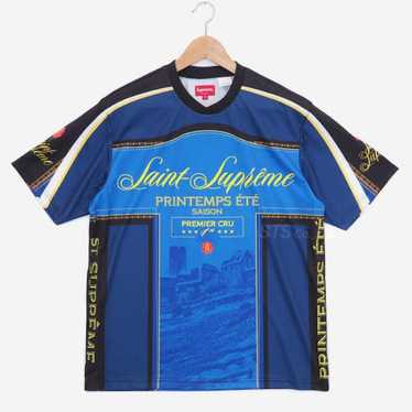 ウェア SUPREME Character Soccer Jersey Blue M Buy Supreme Character Soccer Jersey 'Blue' - SS23KN9 BLUE | GOAT