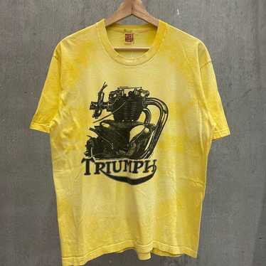 トップス 90s TRIUMPH vintage tee Vintage 80s 90s Triumph Motorcycles Racing T Shirt Great