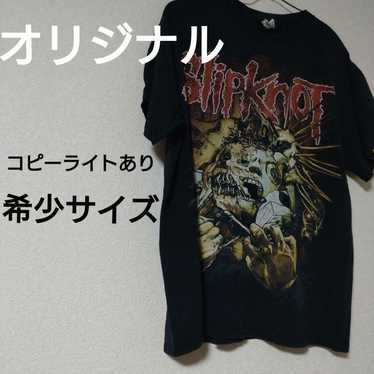 ミュージシャン 00s SLIPKNOT BAND T-SHIRT Early 2000s Slipknot T-shirt – Vintage Band Tee – Authentic