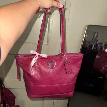 Vintage handbag coach pink - Gem