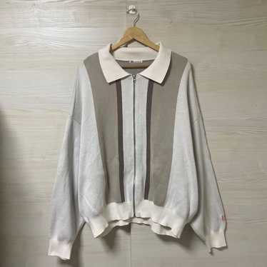 【JaVa】Retro & Modern Color Scheme! Oversized Knit… - image 1