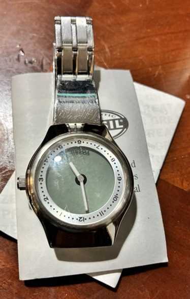 FOSSIL BIG TIC JR-7876 クォーツ腕時計 A333 Fossil Big Tic JR-7876 Women's 30mm Silver Tone Watch W