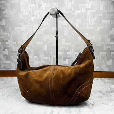 Vintage suede hobo coach - Gem
