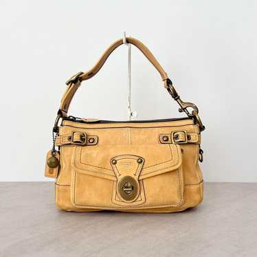 COACH コーチ Legacy レガシー 65th No.165 Coach 65th Anniversary Legacy Satchel Handbag Black Leather