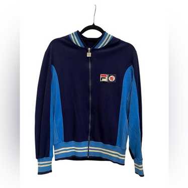 8【80s used 貴重】フィラ ボルグ ライダース ジャケット/B.borg 8【80s used 貴重】フィラ ボルグ ライダース ジャケット/B.borg