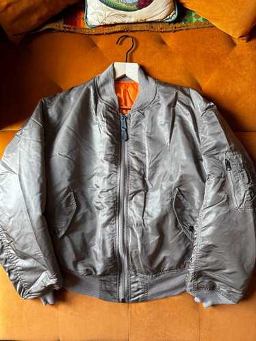 稀少 ALPHA INDUSTRIES 90s ヴィンテージUSA製ジャケット 90s Vintage ALPHA USA製ma-1 flight Jkt