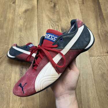 靴 dead stock vintage puma speed cat 27cm Vintage Y2K Puma SpeedCat OG Archival Leather Sneakers US13