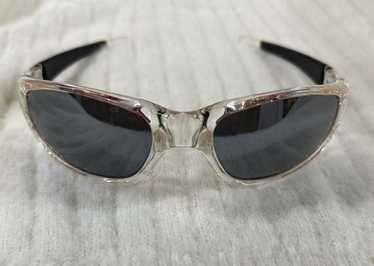 oakley STRAIGHT JACKET サングラス 00s y2k クリア オークリー STRAIGHT JACKET サングラス 00s y2k クリア - メルカリ
